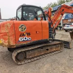 EXCAVADORA HITACHI ZX60C-6A USADA - Imagen 5