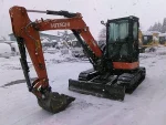 MINI EXCAVADORA HITACHI ZX40U-5B USADA