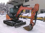 MINI EXCAVADORA HITACHI ZX40U-5B USADA - Imagen 4